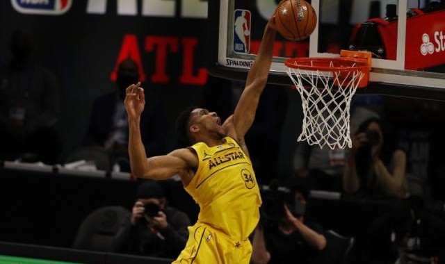 NBA全明星正赛评分：6人获评A级 欧洲内线水土不服